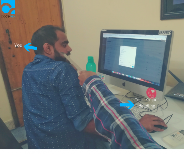 Developer deadline meme