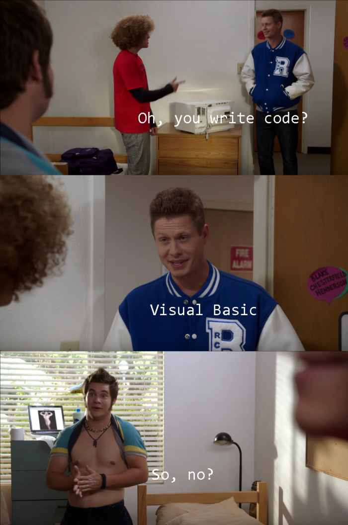 The sad life of a VBA Developer