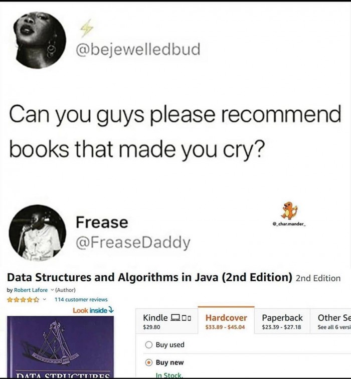 I cried as hell