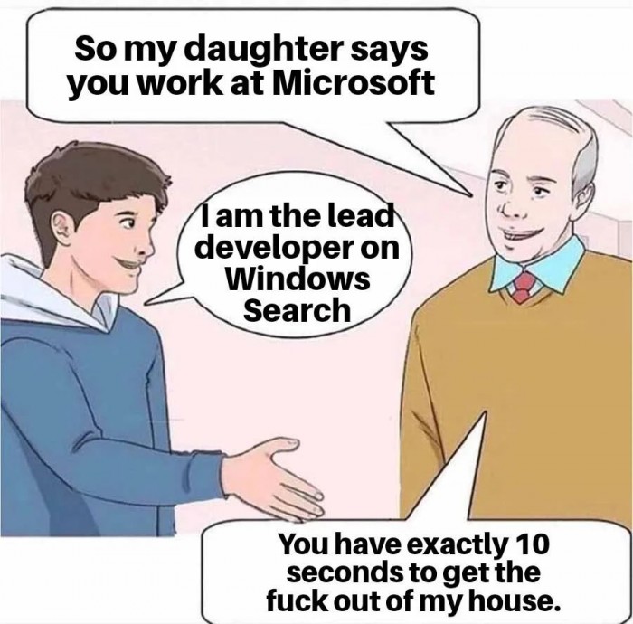 Microsoft Search lead dev