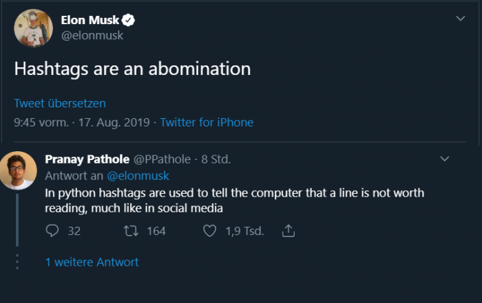 Hashtags are an abomination