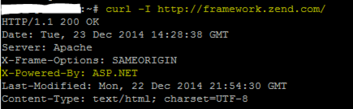 Zend running asp.net