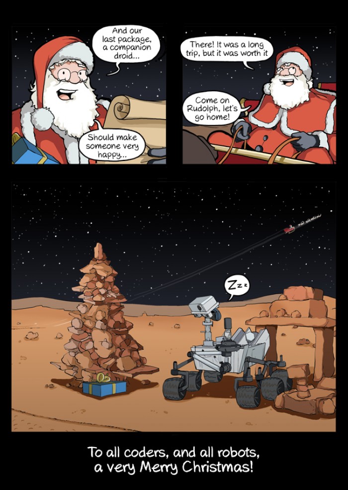Meanwhile on christmas day