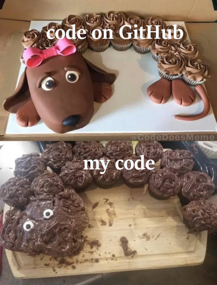 why does my code always look so shitty compared to code written by big companies :c
