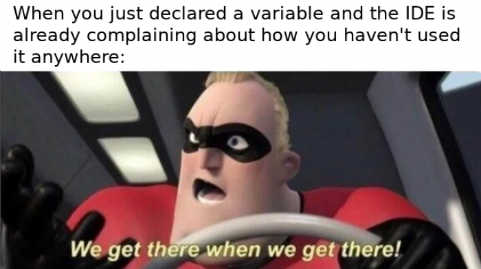 Unused variables