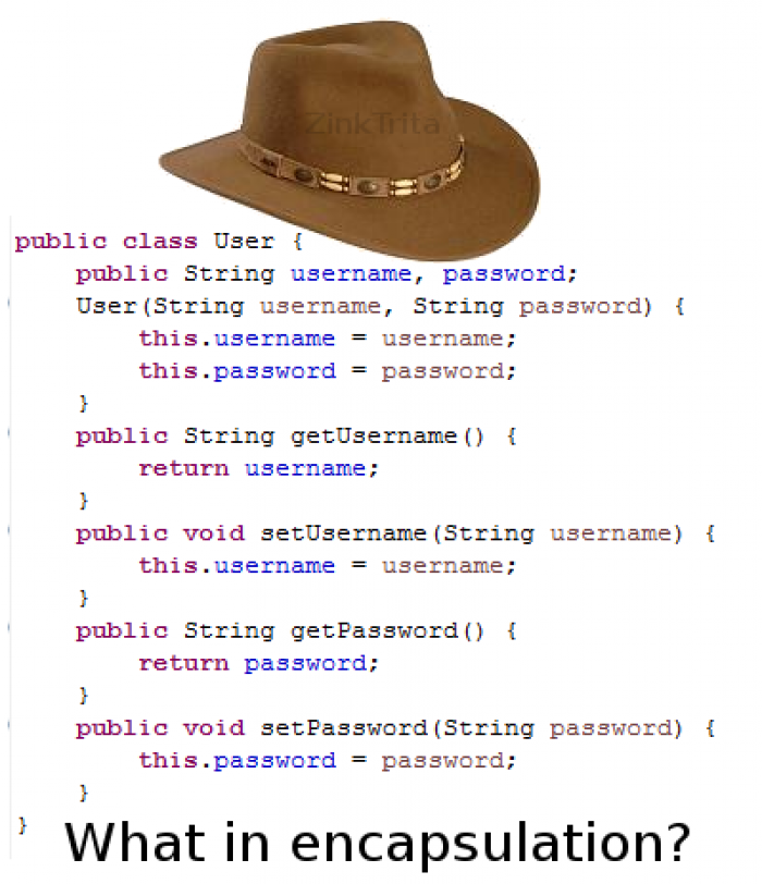 What in encapsulation???