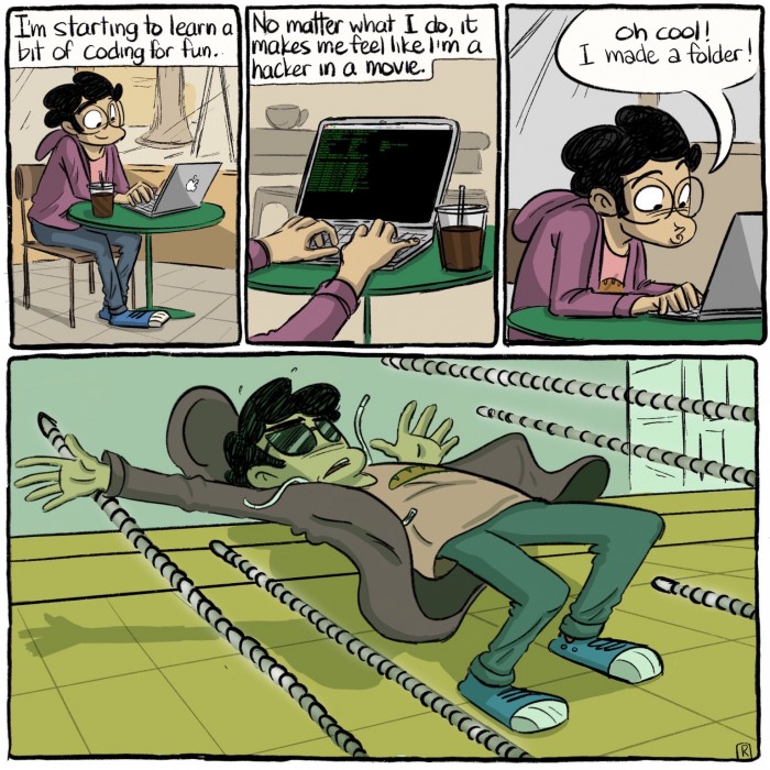 Learning to code!