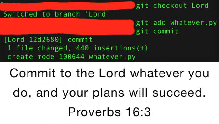 Biblical guide to successful programming