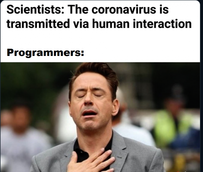 Corona virus vs programmers
