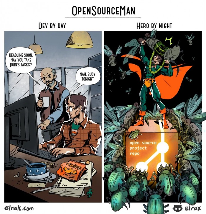 Dev by day, Hero by night