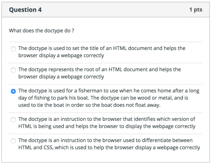 Came across this in a Web Development quiz