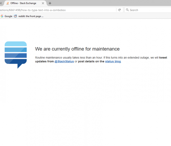 The scariest sight a programmer on a tight deadline could possibly see