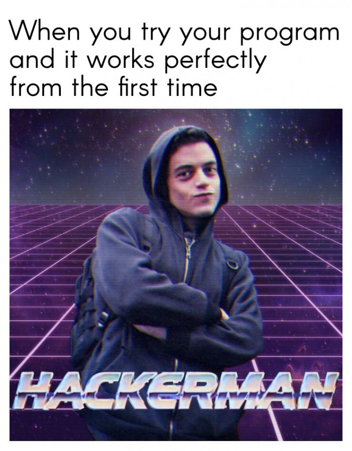 When you try running your program runs the first time