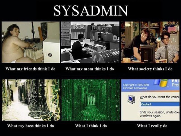 sysadmin is: