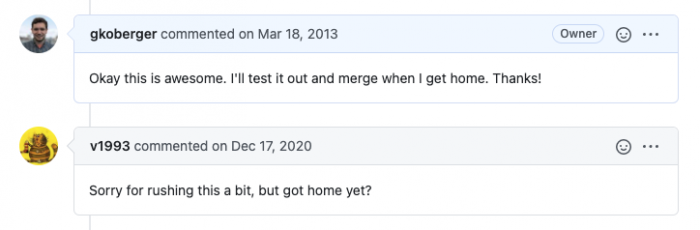 Next level patience!