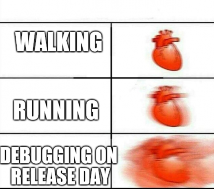 Debugging on release day