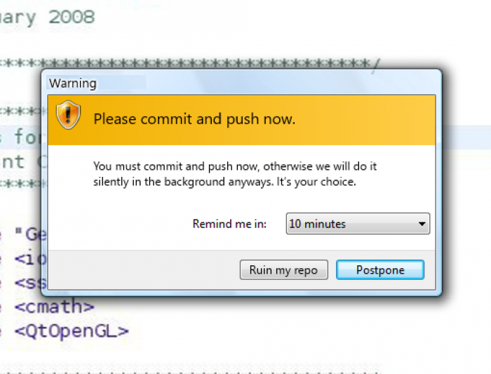 Let the Git games begin
