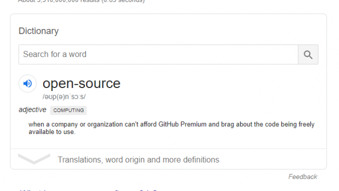 Open source