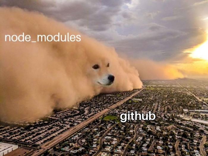 When you accidentally forget the .gitignore