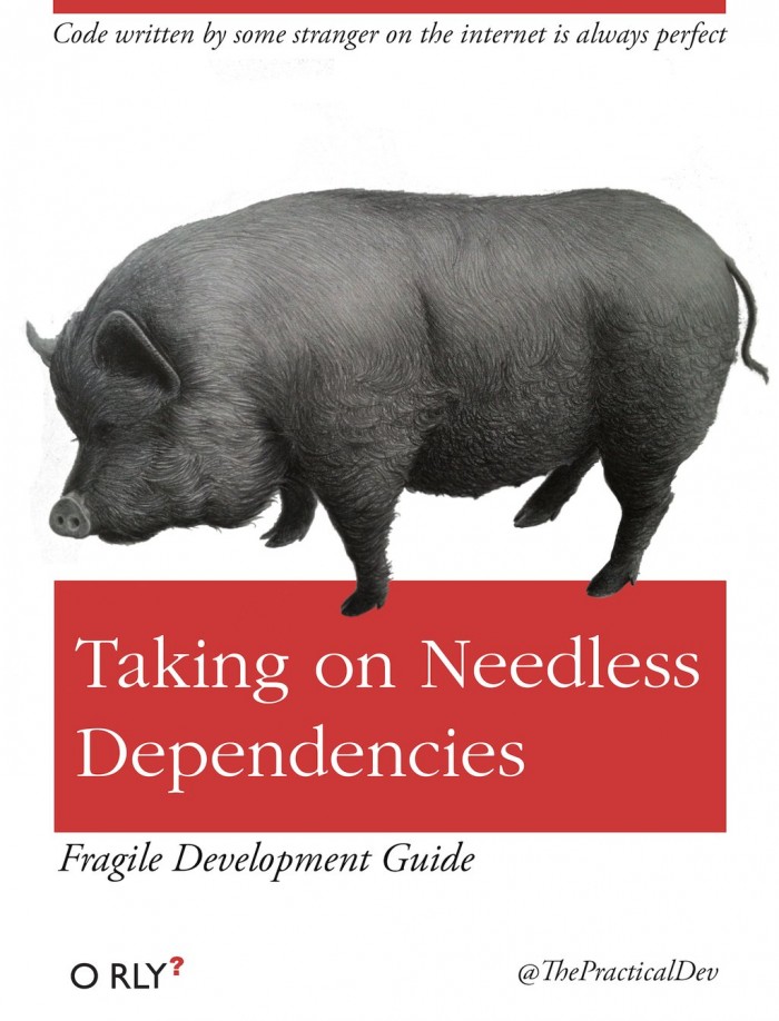 Does your code depend on fewer than 72 NPM packages?