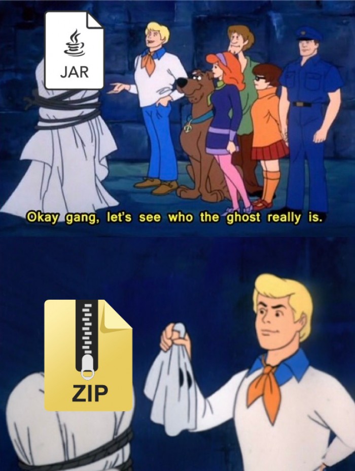 Let's see who *.jar really is..