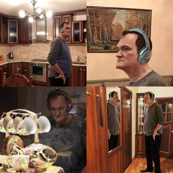 Wandering around during meetings in homeoffice when you have nothing to contribute like