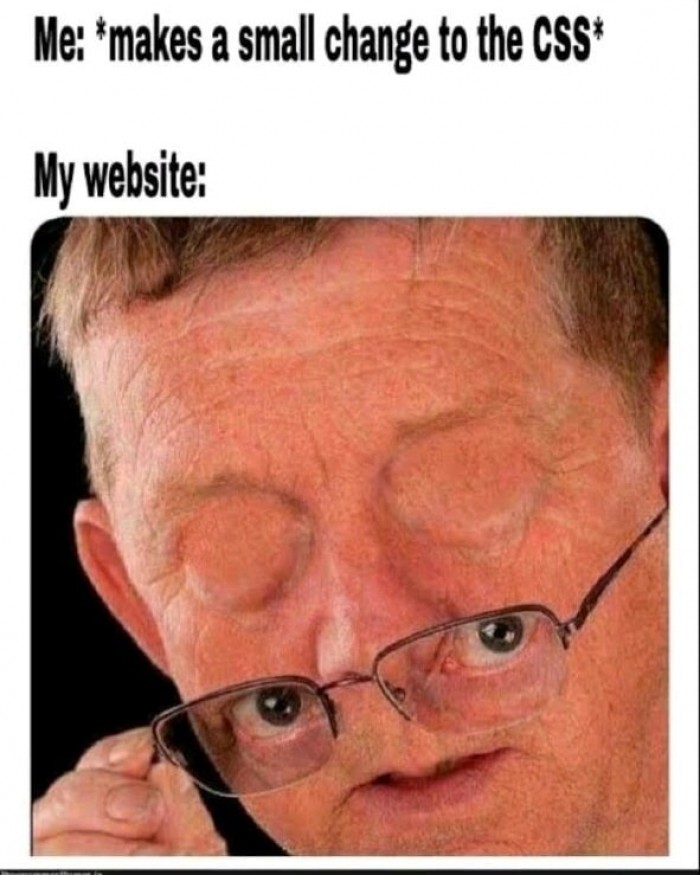 A hard to see CSS change