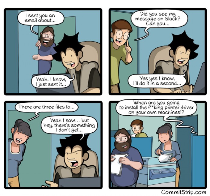 [commitstrip] Theres only one