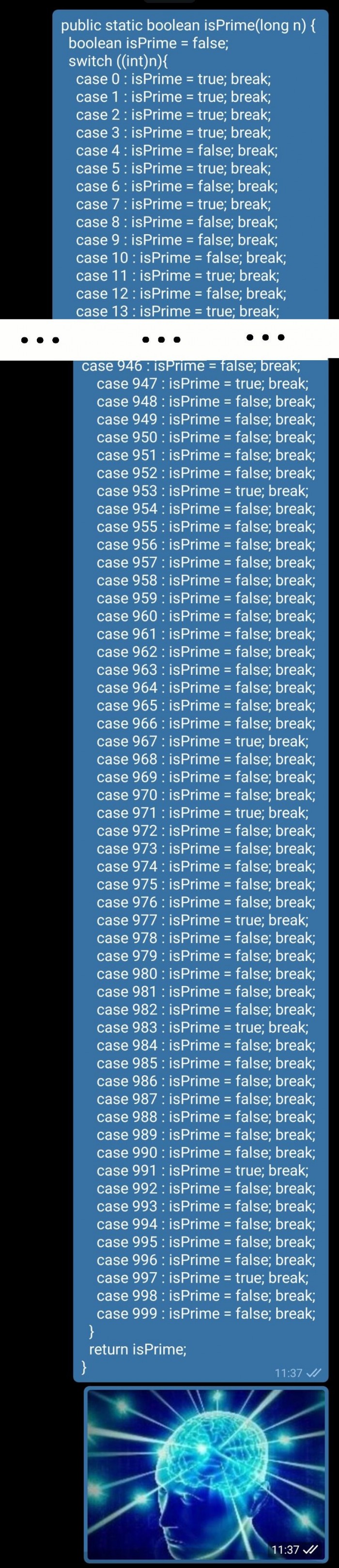 Finding Prime Numbers