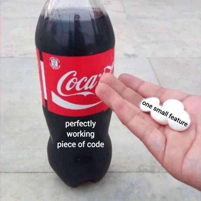 Just one quick commit