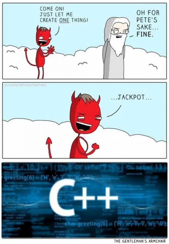 The "true" story of how C++ came into existence