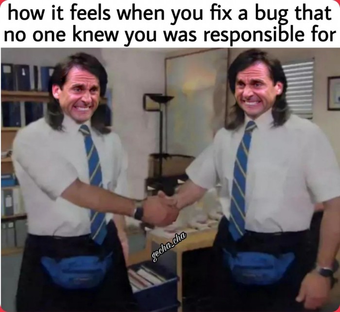Fixing your bug... quietly