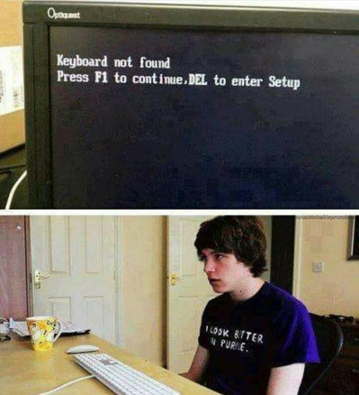 Keyboard not found...