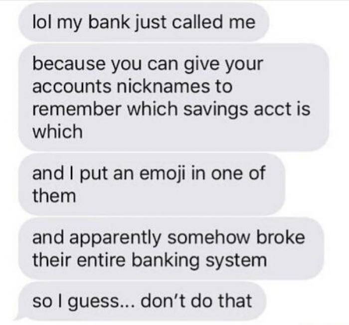 special characters