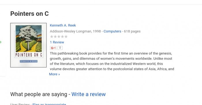 I just wanted to learn C...