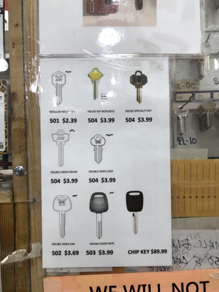 Spotted: Real-life Key-value pairs