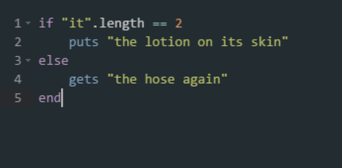 Buffalo Bill programming in Ruby
