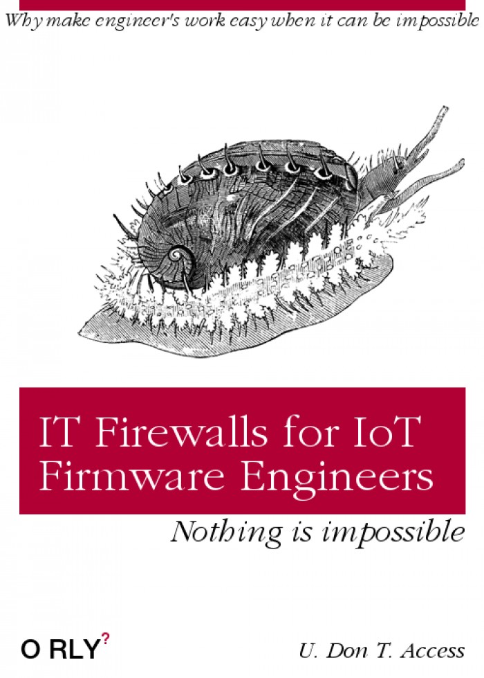 Your IT department doesn't understand how your networking hardware company makes money